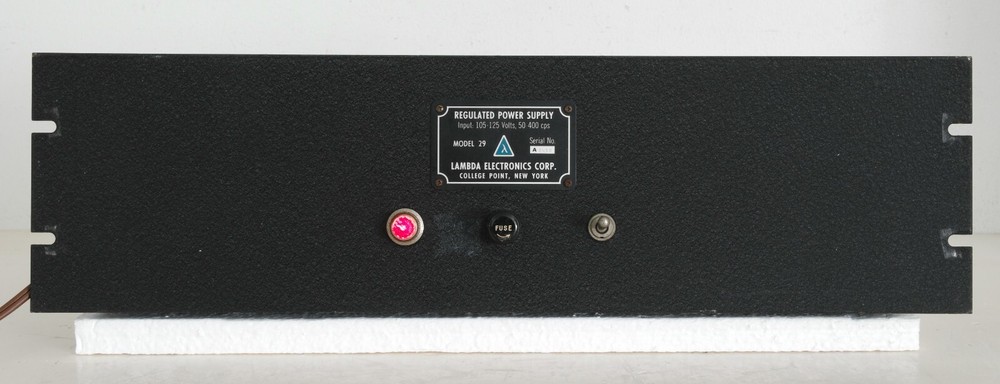 Lambda Model 29 Regulated Power Supply : S/N 8458