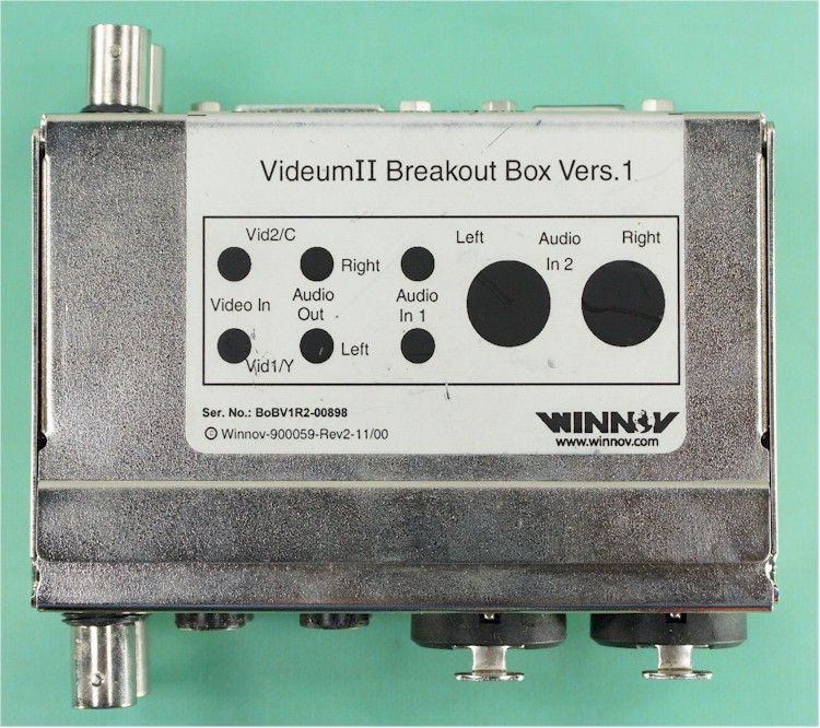 WINNOV Videum II Breakout Box Vers.1 *OPEN BOX!*