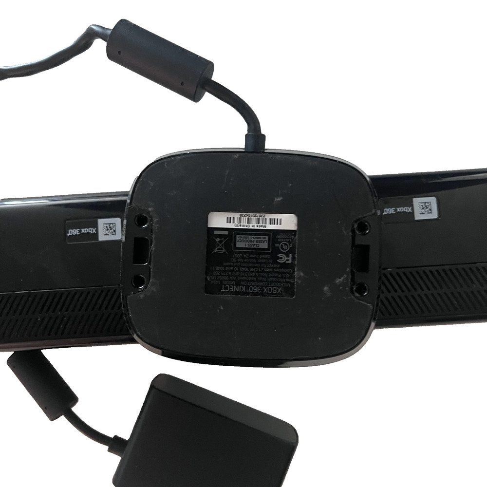 Microsoft Xbox 360 Kinect Sensor Bar w/ Power Supply Motion Camera Gaming System