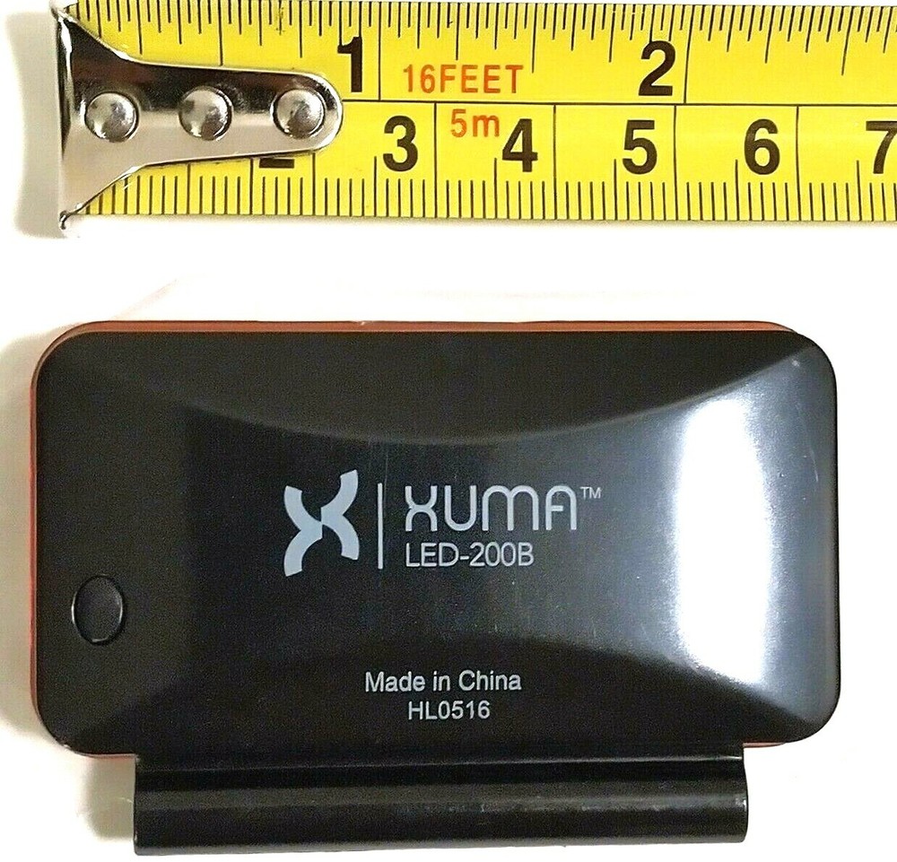 Xuma Mobile LED Light with Multiple Attachments Model: LED-200B