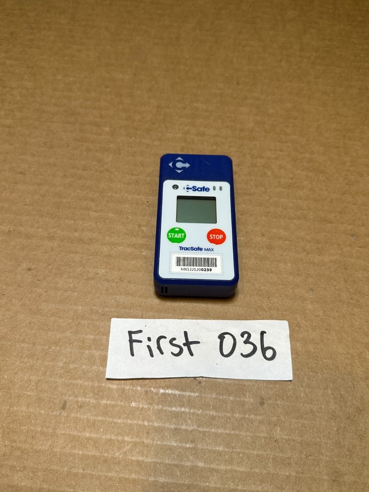 TracSafe MAX Data Logger C Safe Works Ships Fast!!!