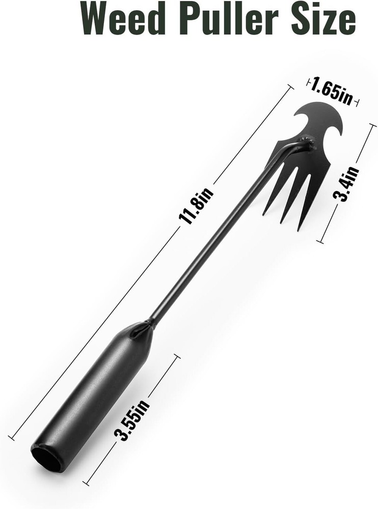 Weed Puller Tool Garden Weed Pulling Tool, Portable Garden Weeder Tool Uprooting