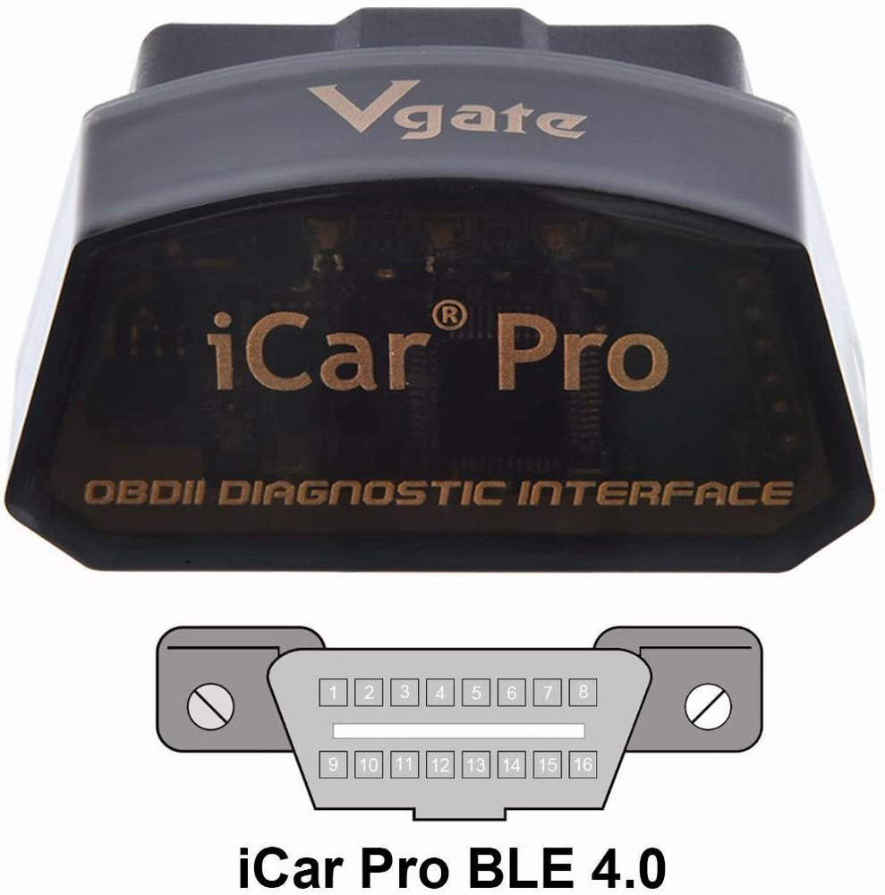 Vgate iCar Pro Bluetooth 4.0 Adapter OBD2 Diagnostic Scanner Tool Code Reader
