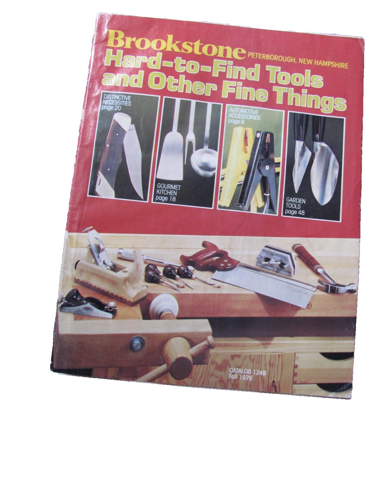 1976 Brookstone Hard-to-Find Tools catalog