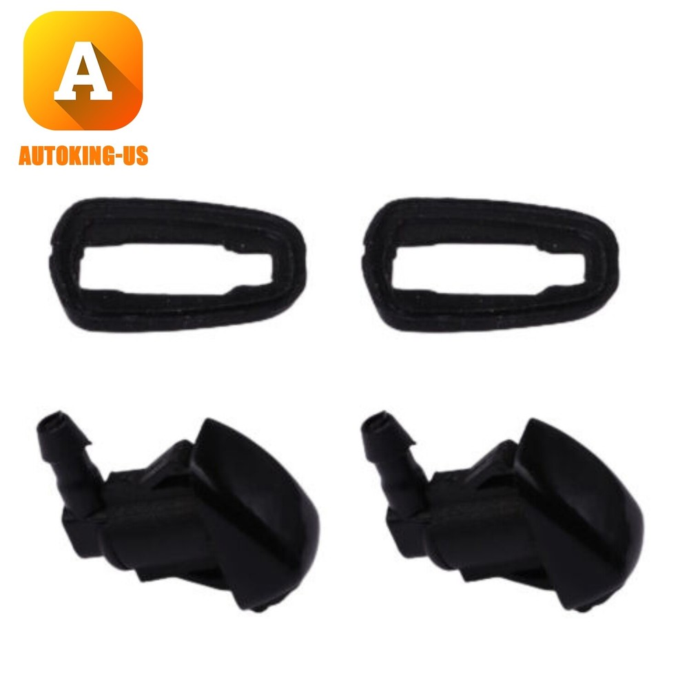 2Pcs Front Windshield Washer Nozzle for 2005 2006 2007 2008 2009 2010 Scion tC