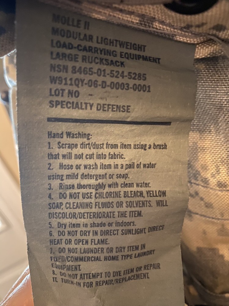 Large Military/Camping/Storage Rucksacks