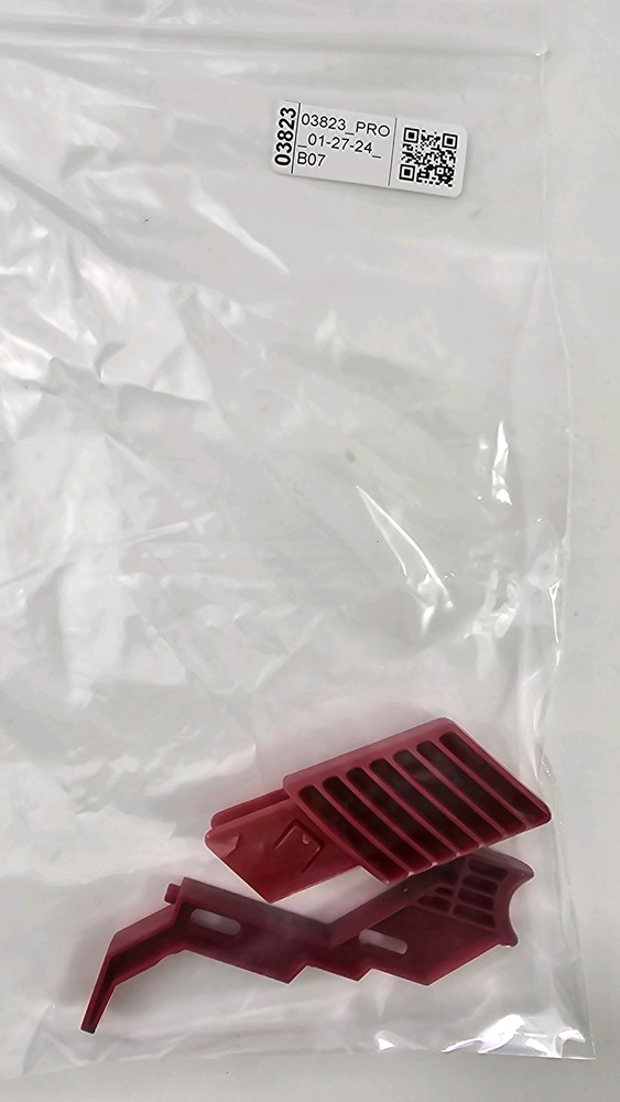 Spy Gear Rocket Blaster Blast Red Trigger and Handle Grip Replacement Parts