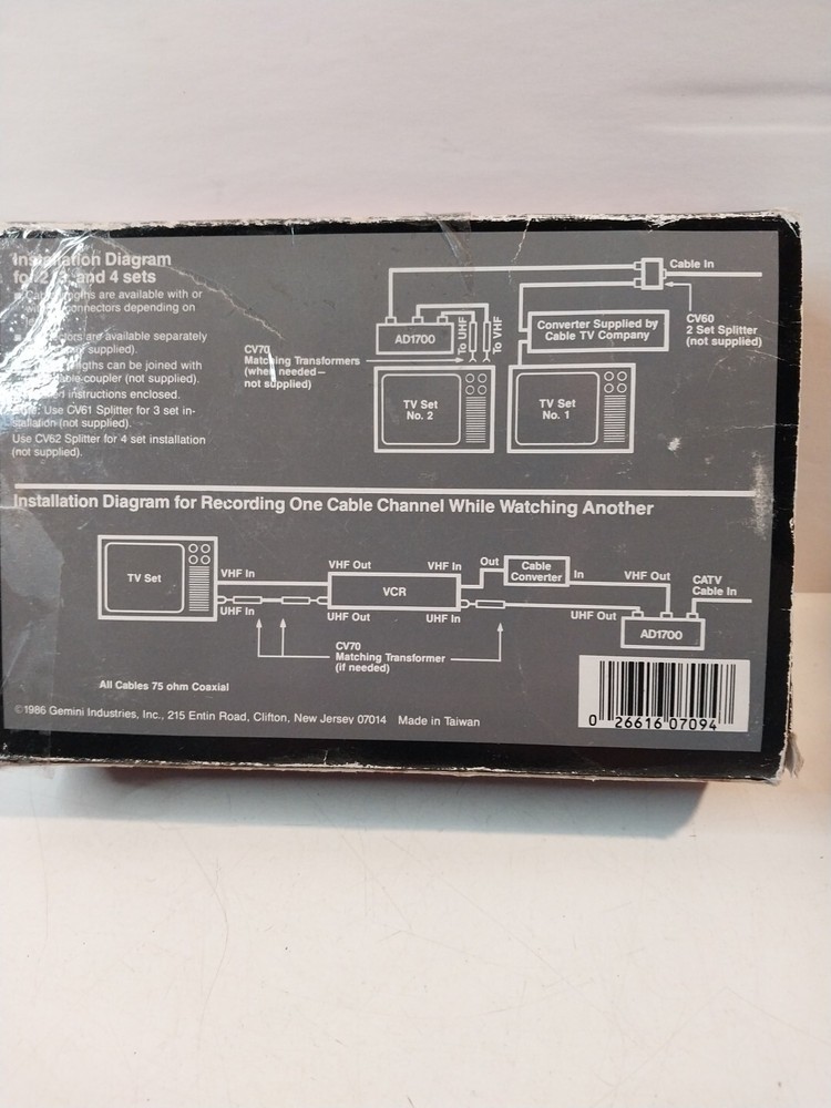 Gemini 47 Channel Converter AD1700