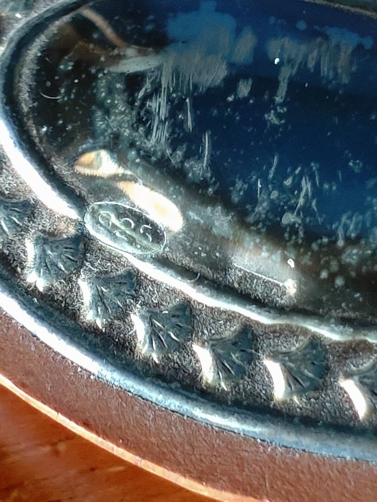 925 Wooden and Silver Box