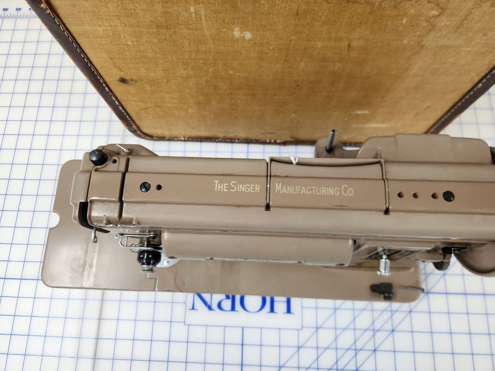 Singer 301 long bed with Foot Control and Case!