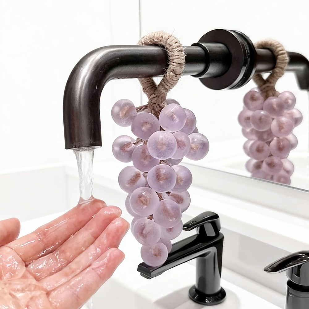 2 Pcs Silicone Soap Molds DIY Grape Making Kit Beginners Gift Home Decor Without