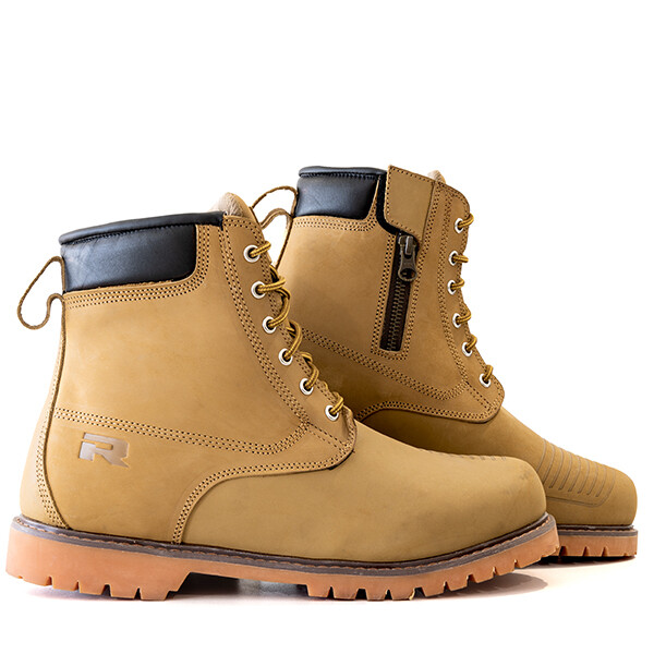 Richa Calgary Short Waterproof Motorcycle Boots - Tan