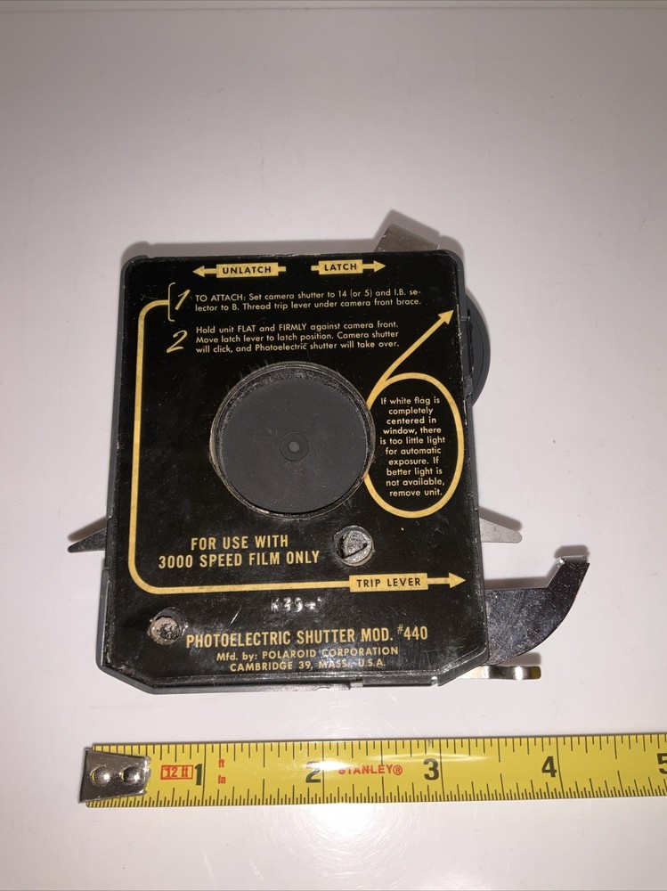 Polaroid Photoelectric Shutter #440A W/ Case