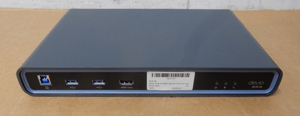BIAMP Devio SCR-20 Web-Based Conferencing Hub - No AC Adapter