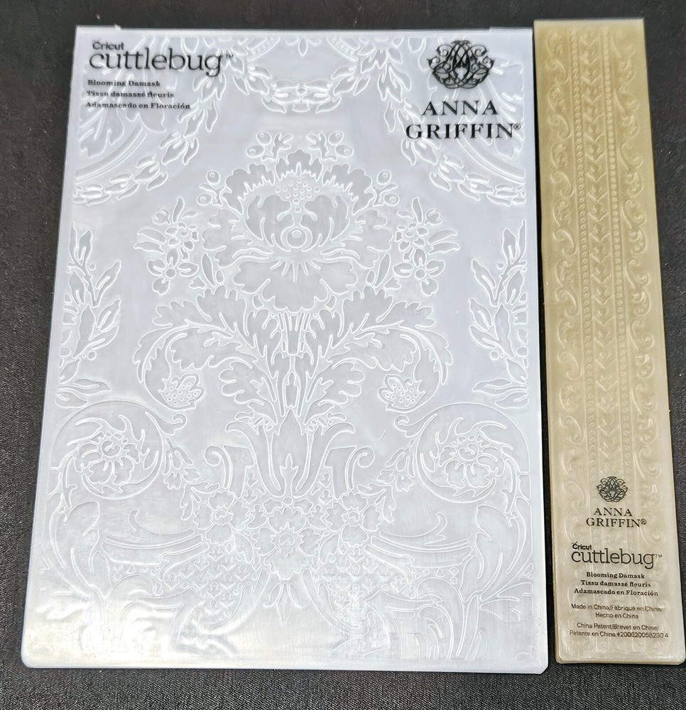 Anna Griffin/Cuttlebug Embossing Folder 5" x 7"