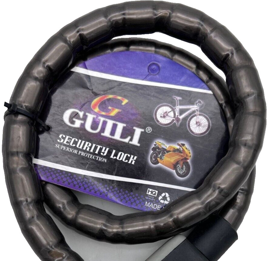 GUILI SNAKE SECURITY LOCK GREY 22x1000mm