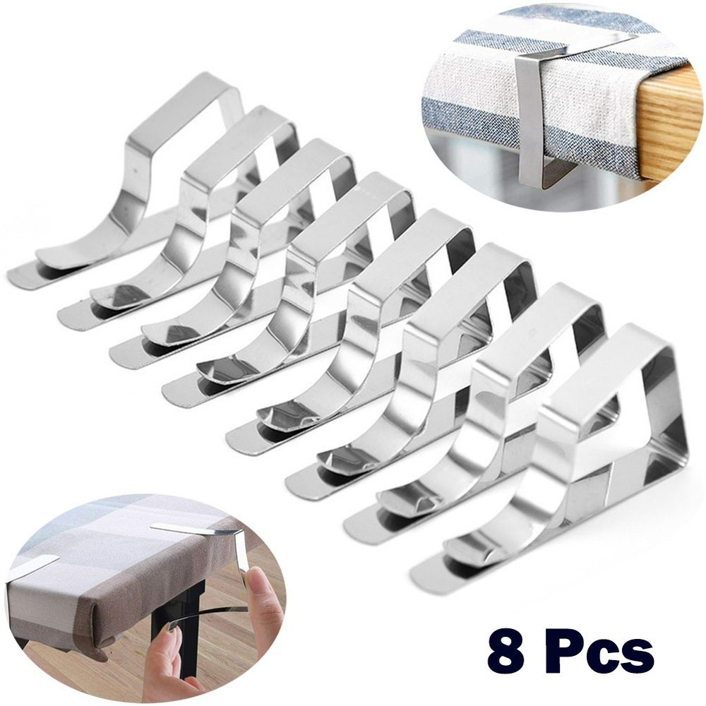 Table Cloth Clips Tablecloth Holders 6.5*3cm Adjustable Wedding Easy Operate.