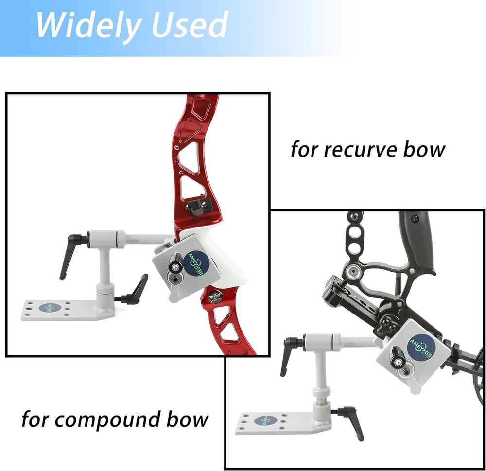 Bow Vise for Compound Bow 360° Adjustable Bow Mount Tool Compound Bow Press Bow