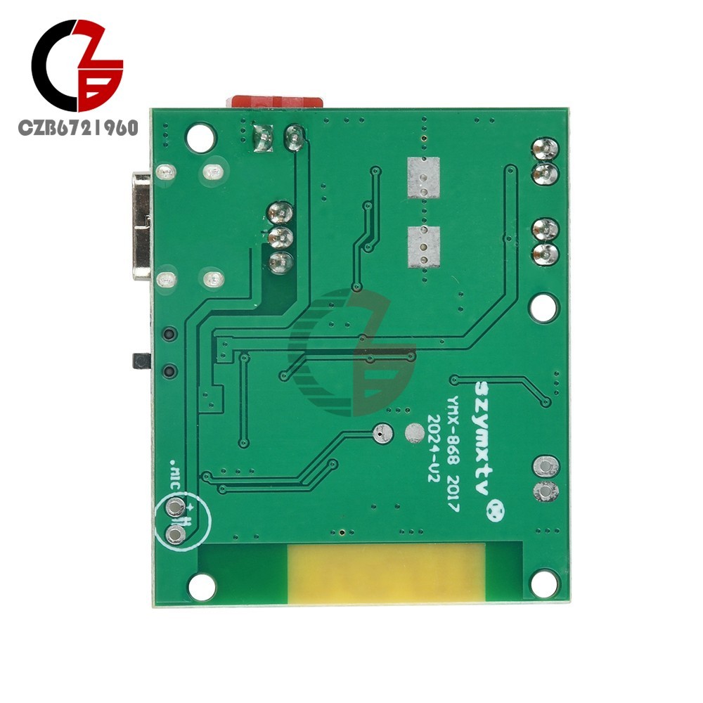 DC3.7V-5V 5W+5W Stereo 5.0 Bluetooth Bluetooth Decoder Module w/ Power Amplifier