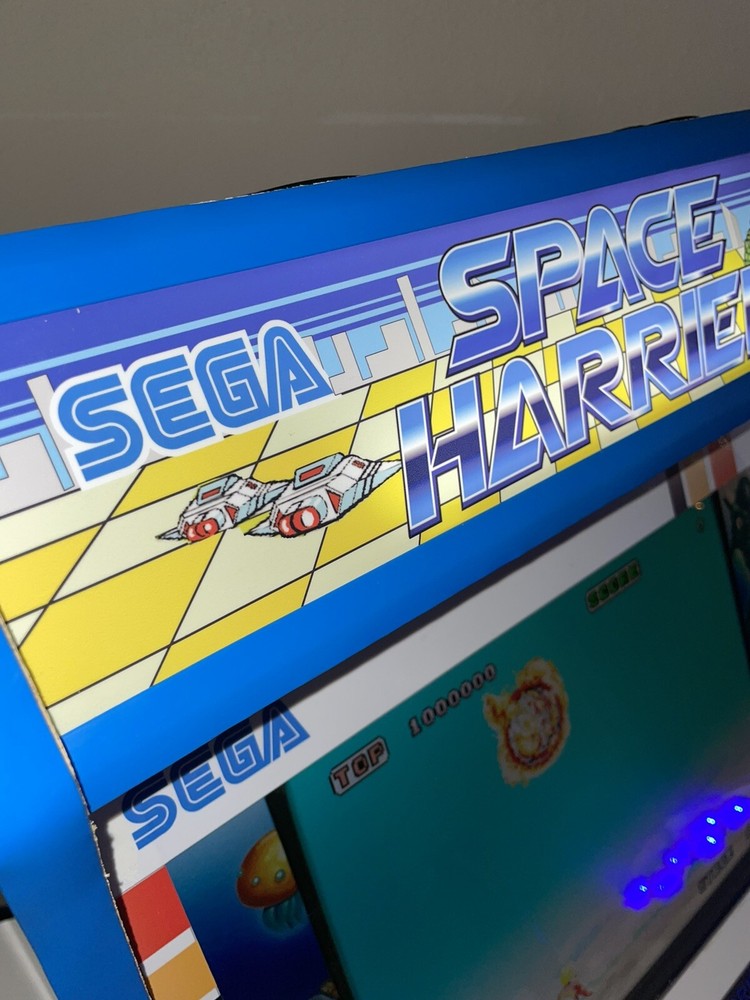 Sega Space Harrier Multicade Tabletop Bartop Arcade Cabinet Raspberry pi 4