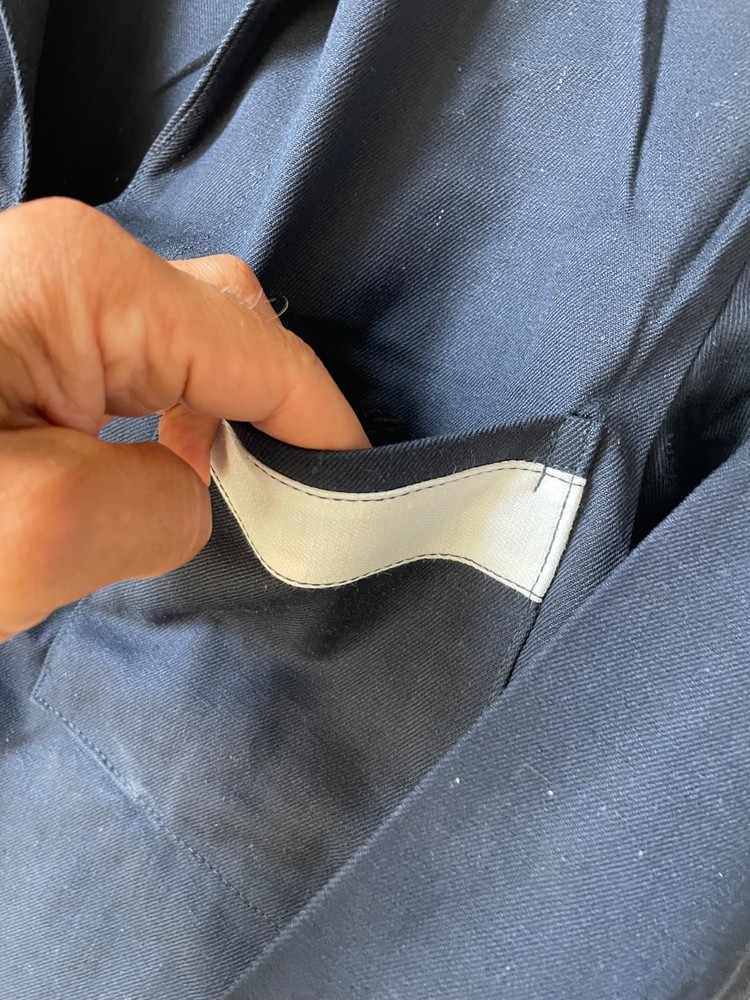 Russian PRISON UNIFORM robe BLUE jacket&pants size 48/3