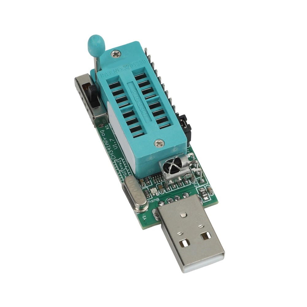 CH341A Programmer v1 7 for 1 8V and Other Voltages with Adapter Board Kit