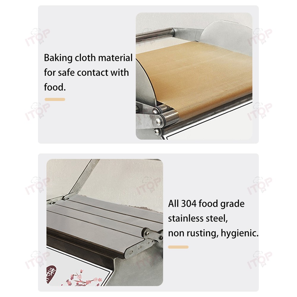 NEW! Round/Square Sushi Roll Making Machine Tabletop Sushi Forming Roller Maker