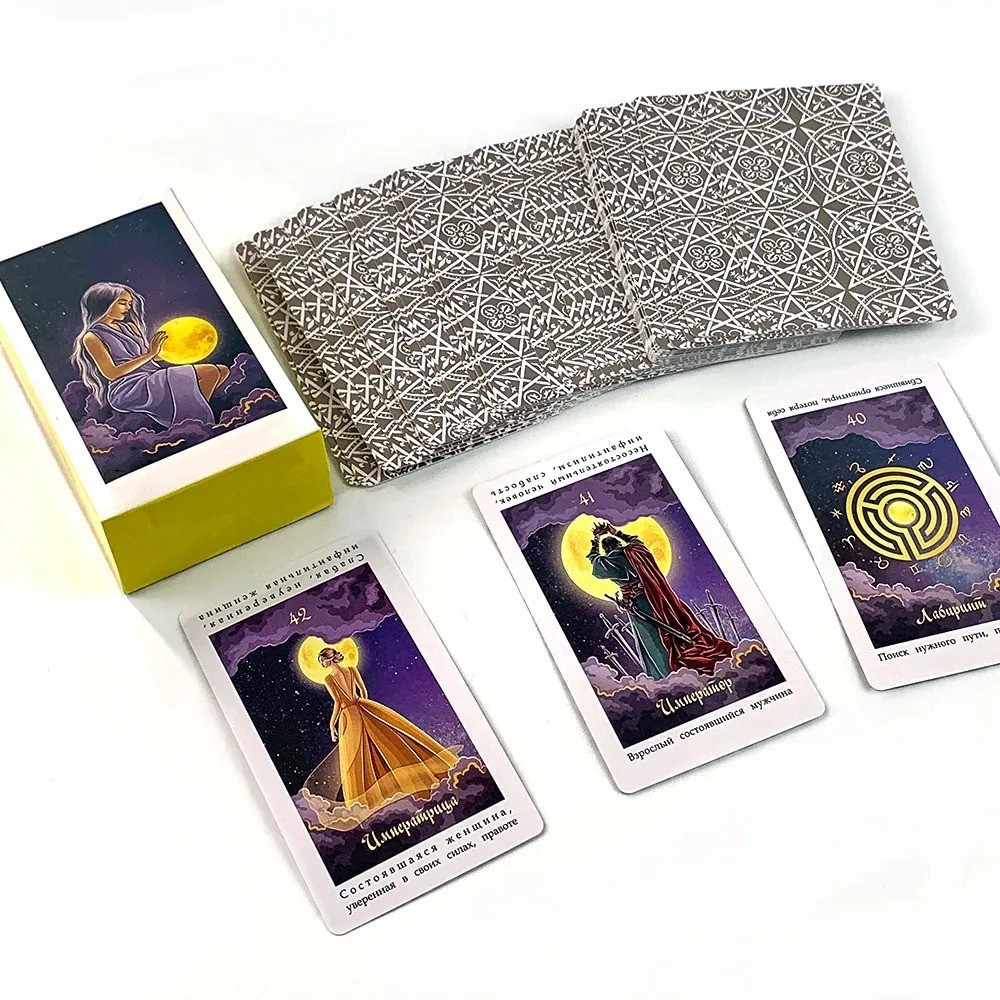 Russian Witch Tarot Deck Tarot Cards Divination Game