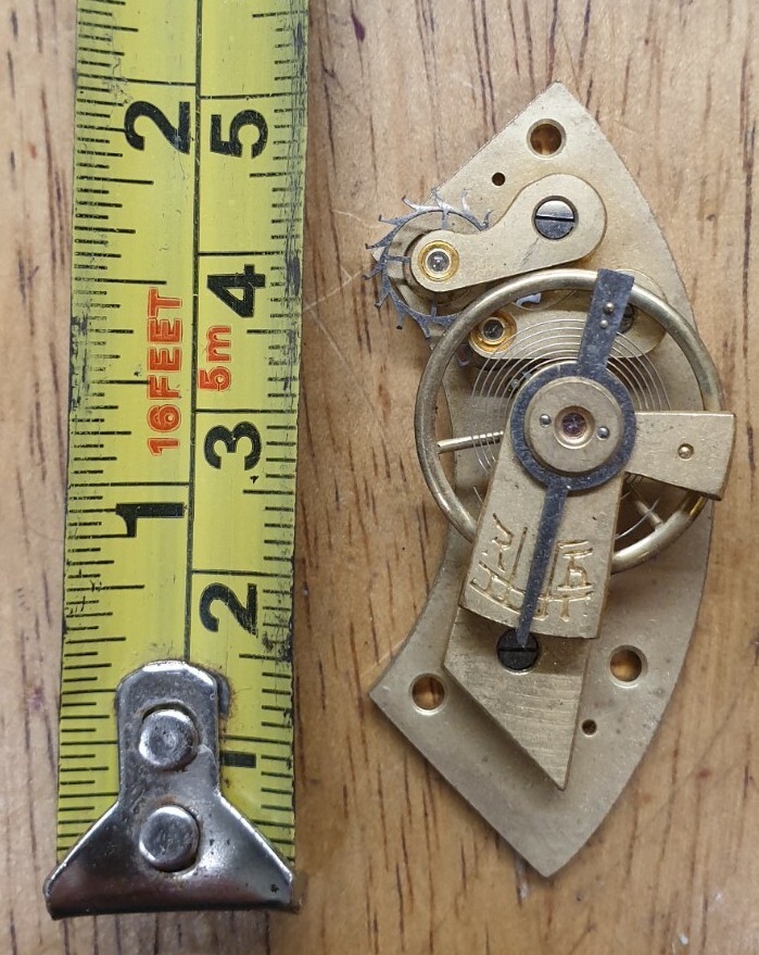 Large Sized Curved Platform Escapement
