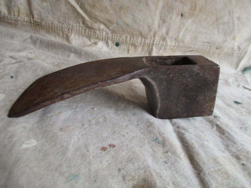 Used Spade Bit Axe Head