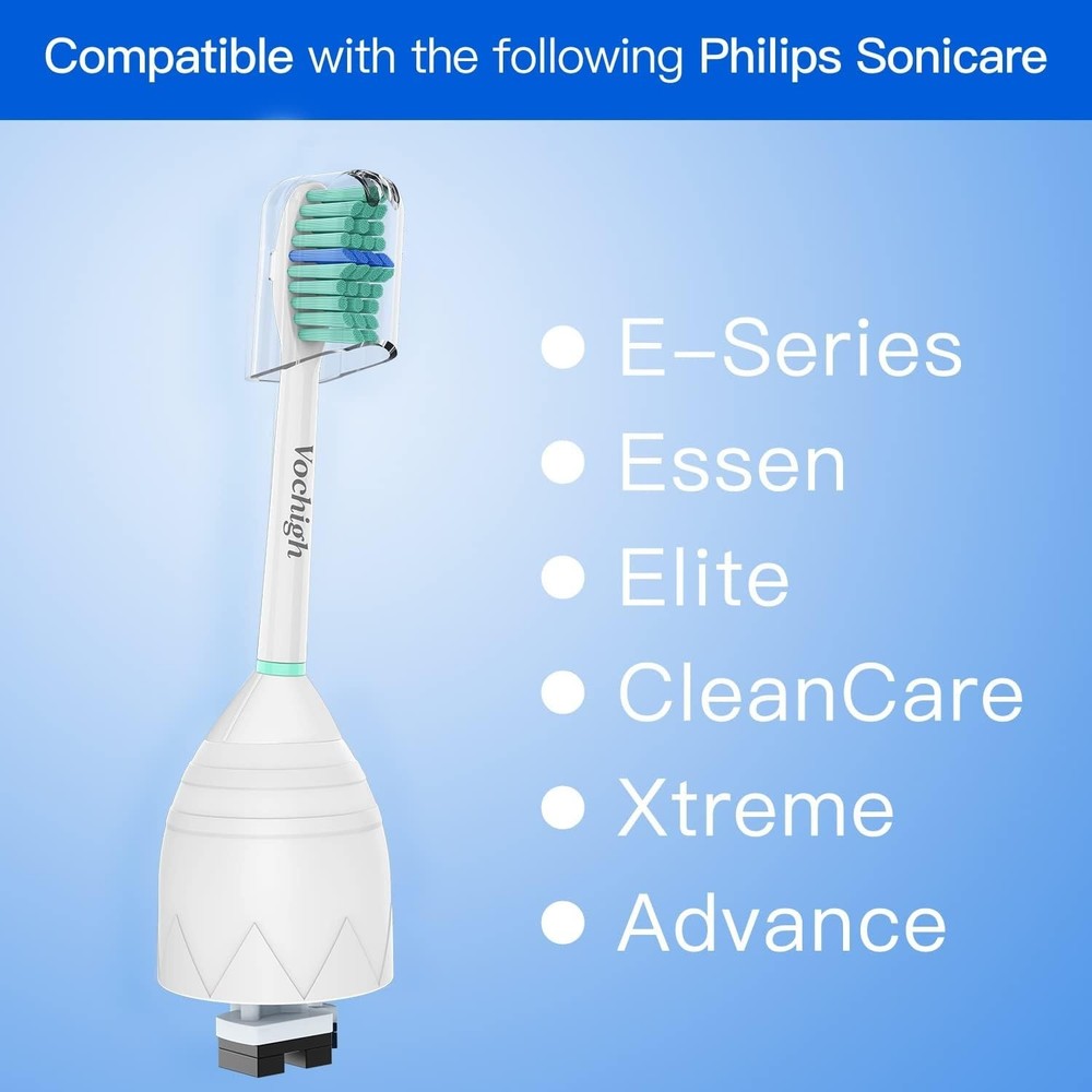 6 Pack Philips Sonicare Replacement Toothbrush Heads for e-Series - Green