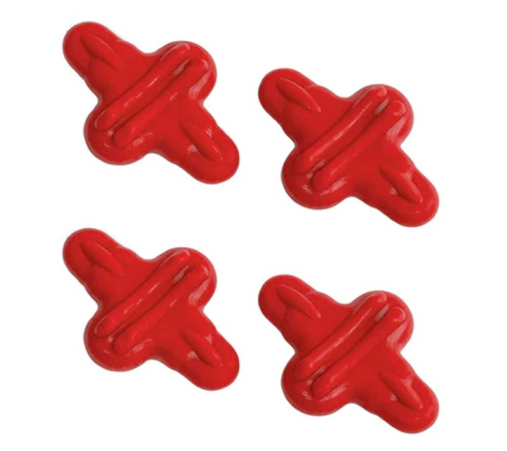 Limbsaver Everlast Bow String Leech - 4 pack (Red) #3319