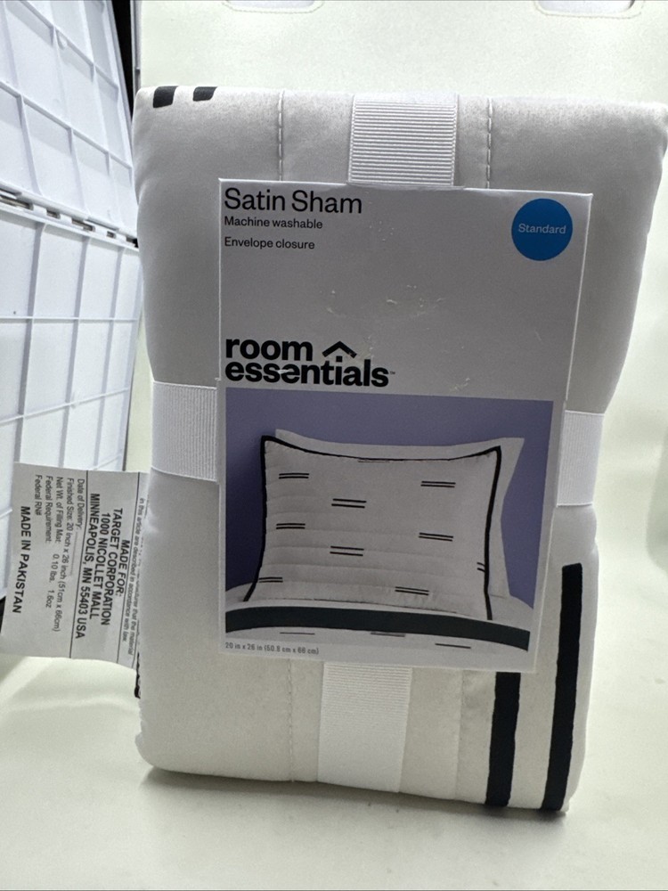 Room Essentials - Satin Standard Pillow Sham