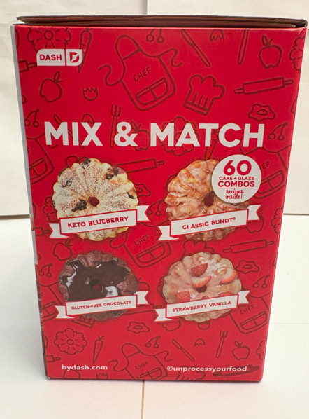 Mini Bundt Cake Maker by DASH Aqua Color