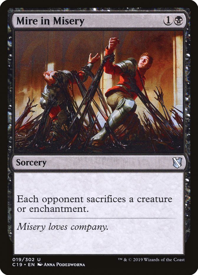 Mire in Misery [Commander 2019] Magic MTG