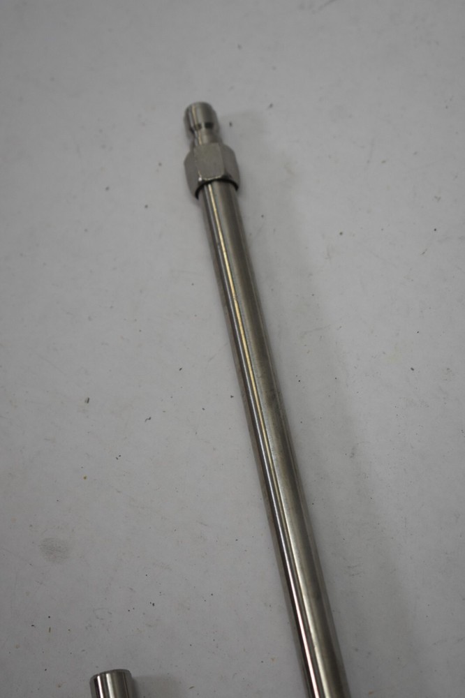 Pressure Washer Hose Replacement Unit Brass Head Silver Rod 1/4" Plug Unit