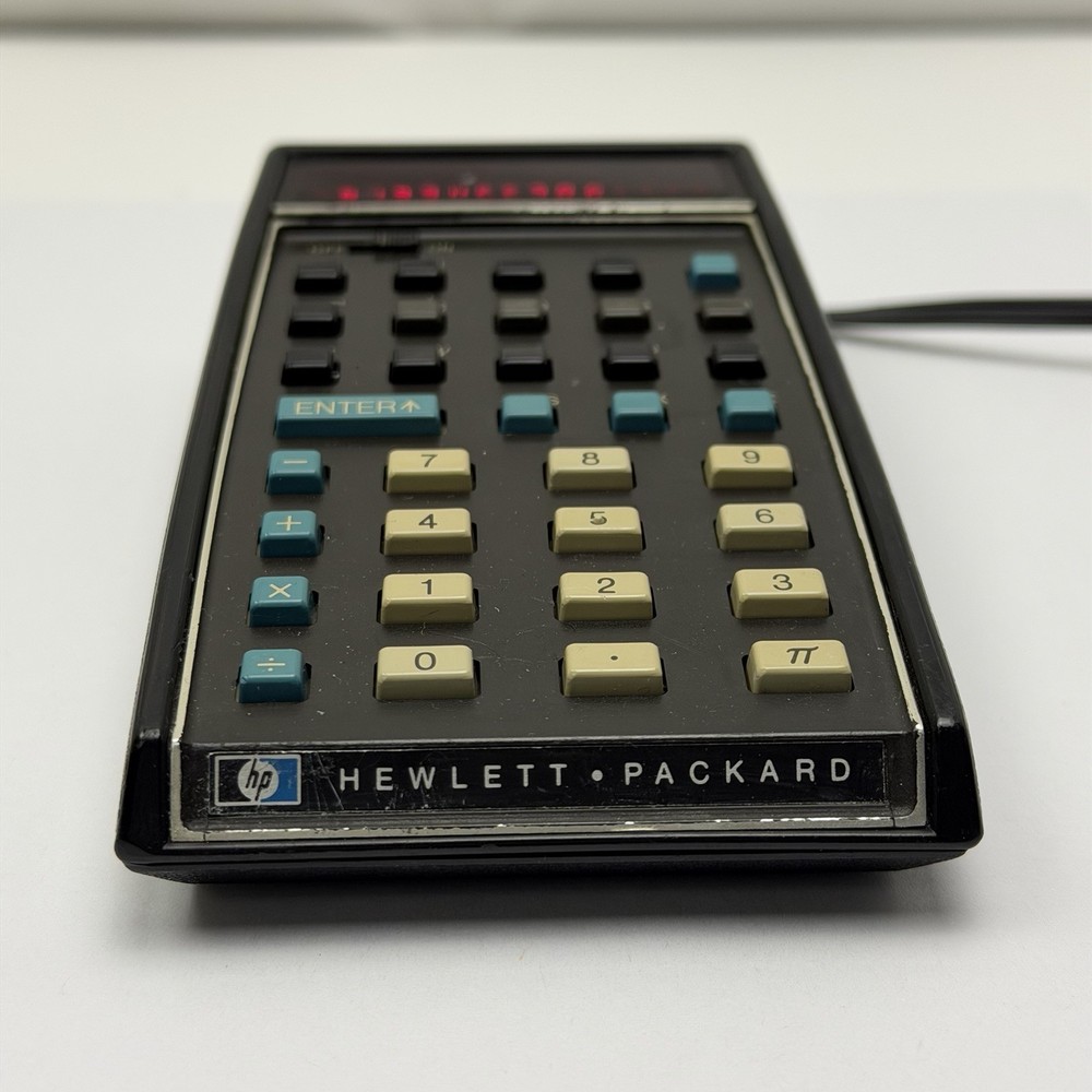 HP-35 VERSION 2 RARE VINTAGE CALCULATOR WORKS