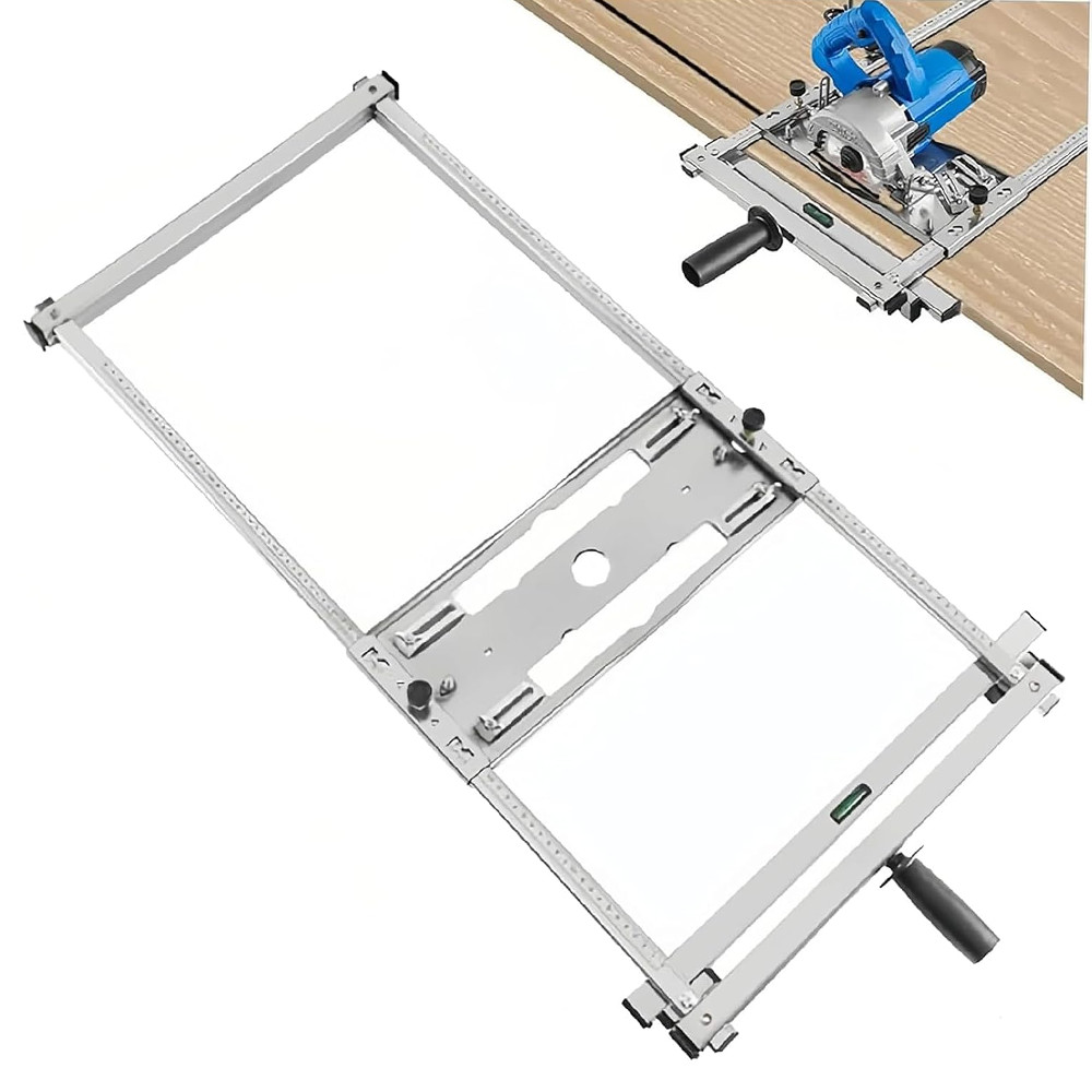 User Friendly Electric Woodworking Circular Saw Cutting Tool with Round Handle