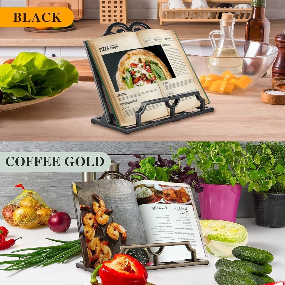 Classic Black Kitchen Reading Rest