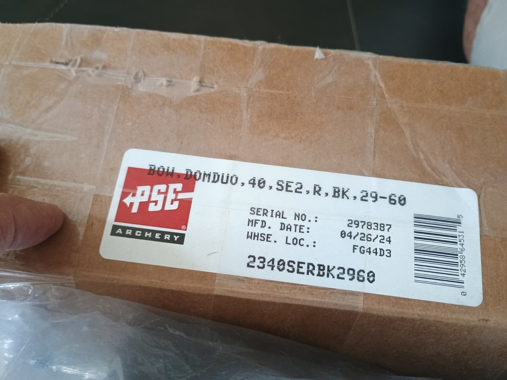 PSE Dominator Duo 40 SE2 archery bow RH