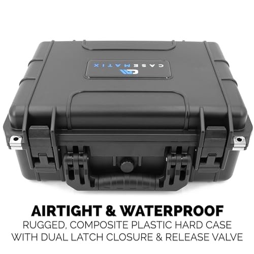 16” Waterproof Comic Book Storage Box – Airtight Customizable Case Protects