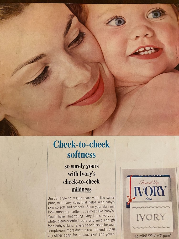 Ivory Soap, Full Page Vintage Print Ad