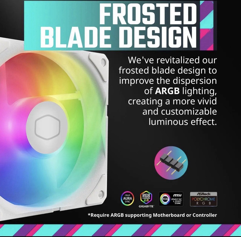 Cooler Master MasterLiquid 360 ATMOS White Processor Liquid Cooling Ki