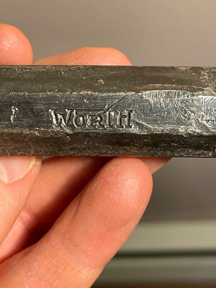 Vintage Worth Cold Chisel 3/4” Blade x 7”
