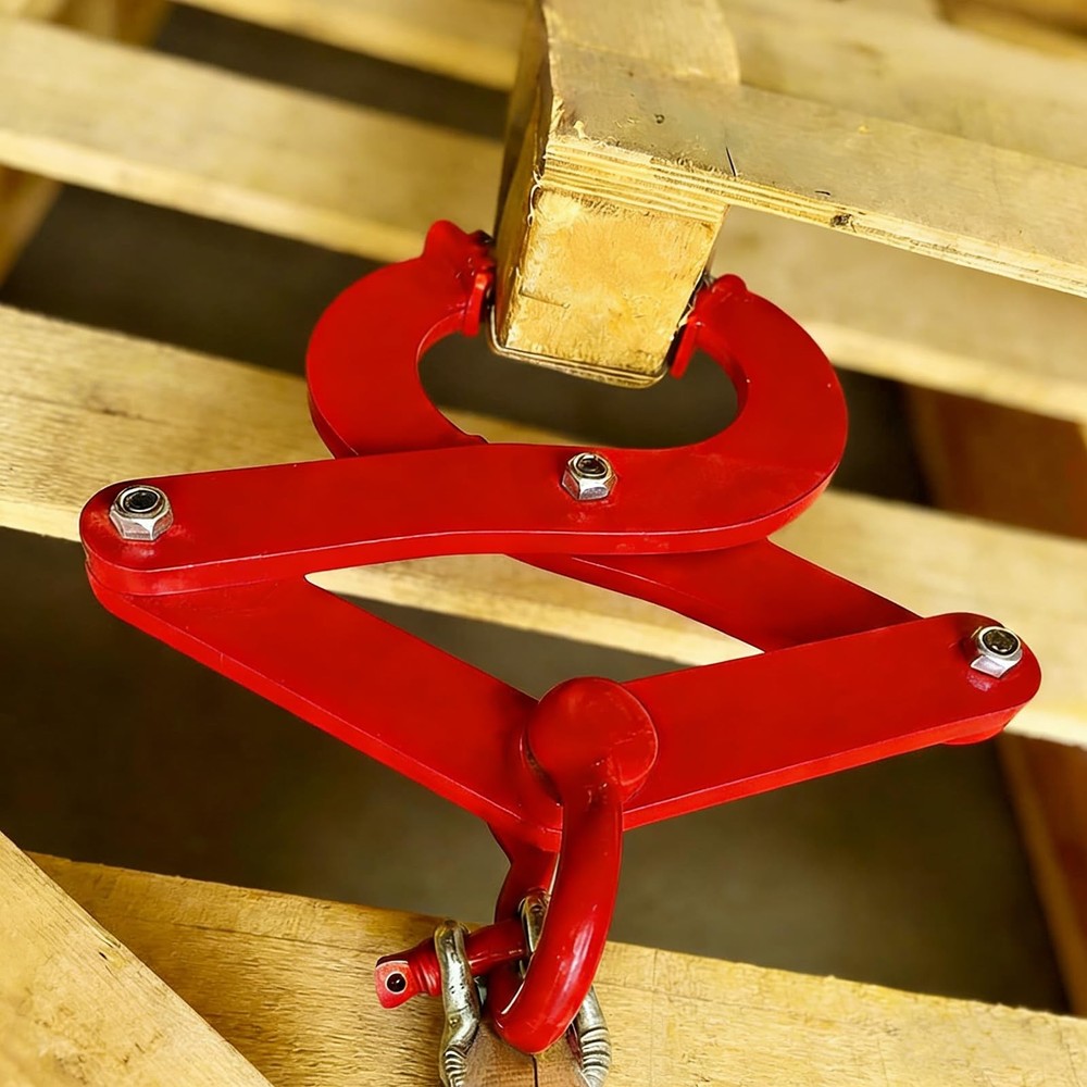 Pallet Puller Clamp, 1T/2250 LBS Pallet Jack Puller, Heavy Duty Pallet Puller...