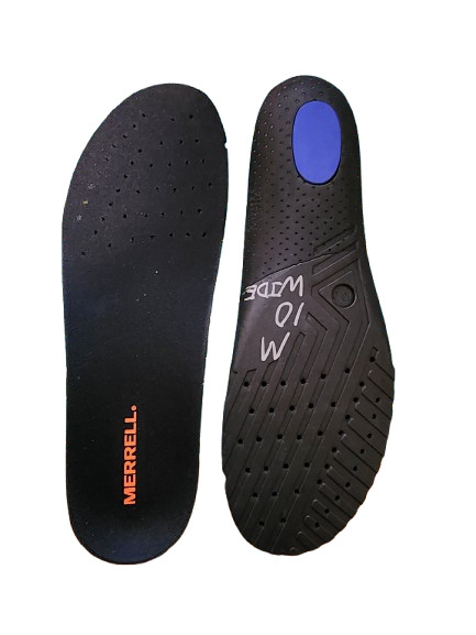 Merrell Replacement Insoles (Black/Blue Heel Inset)