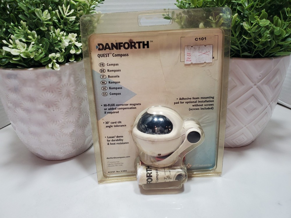 Danforth QUEST COMPASS A14707 🧭 New