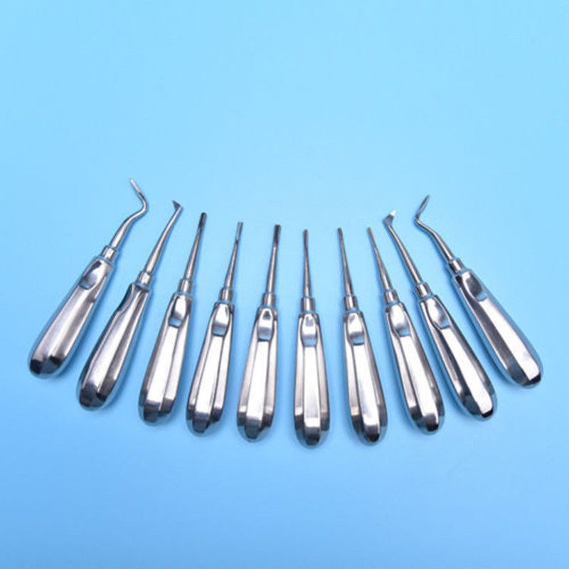 3Set Dental Lab Autoclavable Surgery Extraction Root Elevators Luxating Elevator
