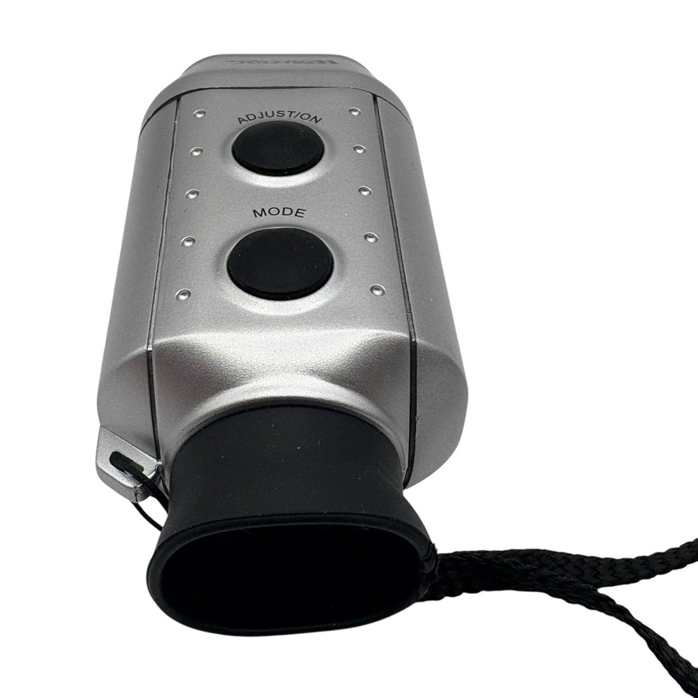 Warrior Custom Golf 7x18 Rangefinder Monocular Distance Scope with Case Silver