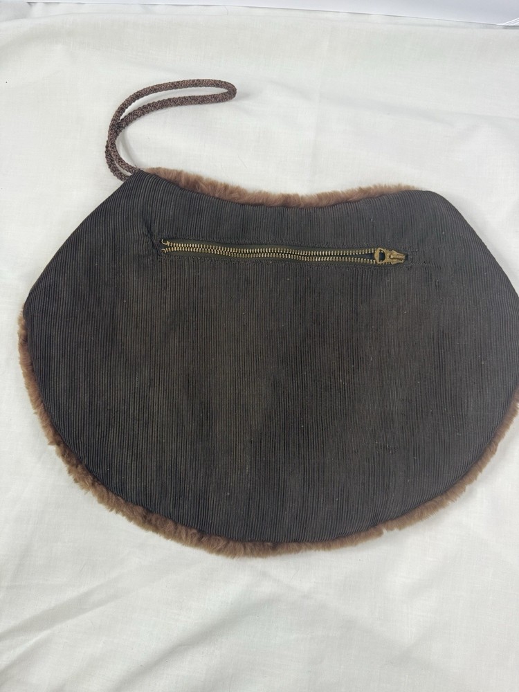 Vintage Mouton Muff Purse